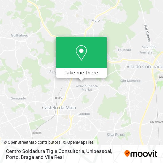 Centro Soldadura Tig e Consultoria, Unipessoal mapa