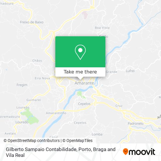 Gilberto Sampaio Contabilidade mapa