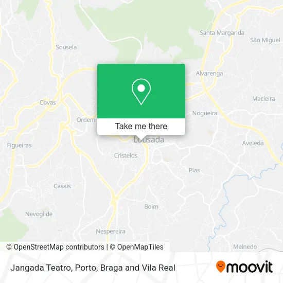 Jangada Teatro map