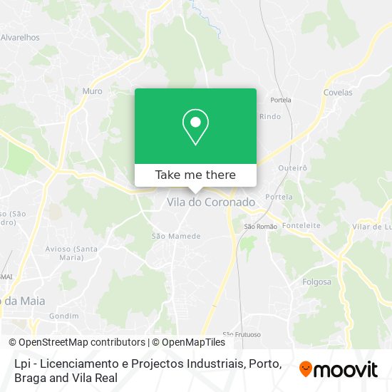 Lpi - Licenciamento e Projectos Industriais map