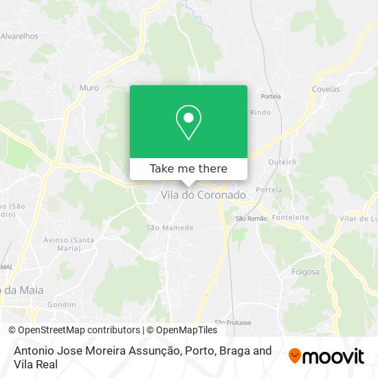 Antonio Jose Moreira Assunção map