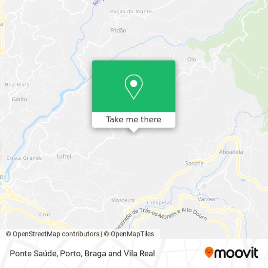 Ponte Saúde map