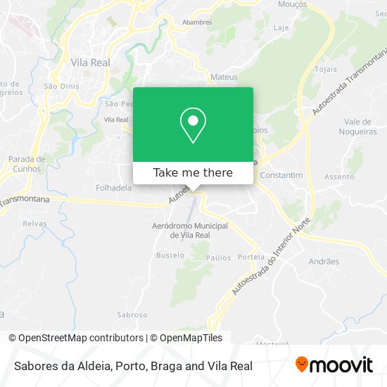 Sabores da Aldeia map