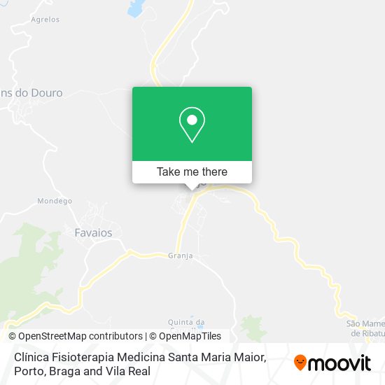 Clínica Fisioterapia Medicina Santa Maria Maior map