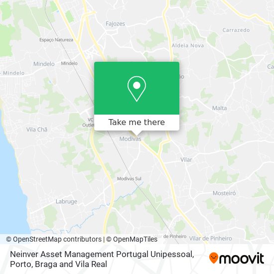 Neinver Asset Management Portugal Unipessoal map