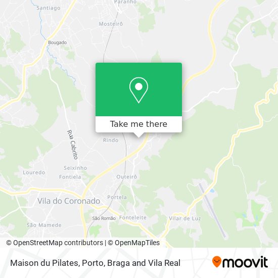 Maison du Pilates map