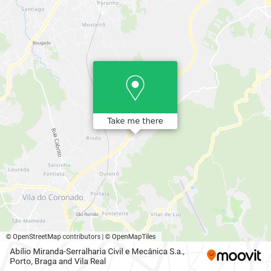 Abílio Miranda-Serralharia Civil e Mecânica S.a. map