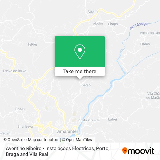 Aventino Ribeiro - Instalações Eléctricas map