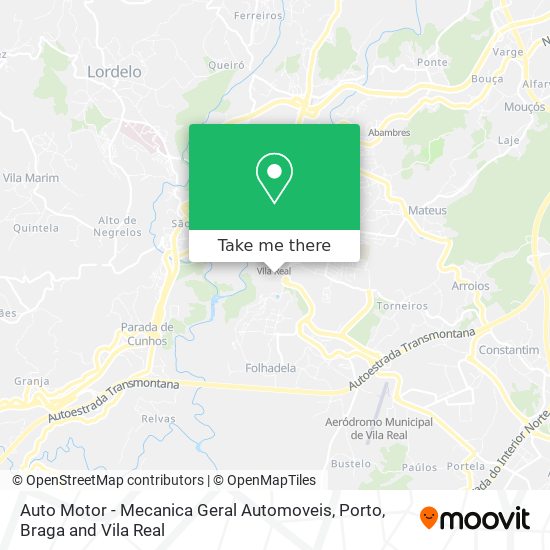 Auto Motor - Mecanica Geral Automoveis mapa