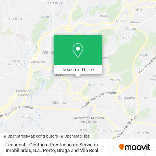 Tecagest - Gestão e Prestação de Serviços Imobiliários, S.a. map