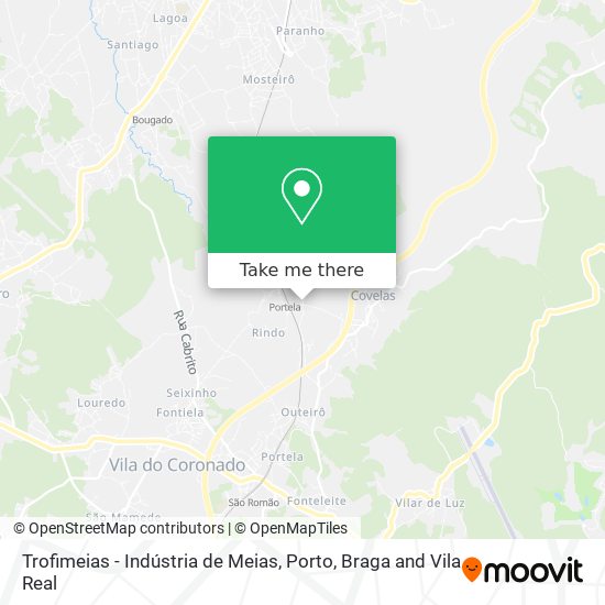 Trofimeias - Indústria de Meias map