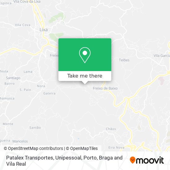 Patalex Transportes, Unipessoal mapa