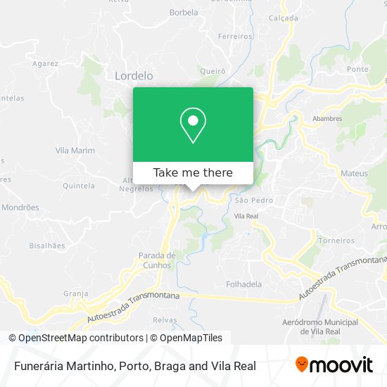 Funerária Martinho map