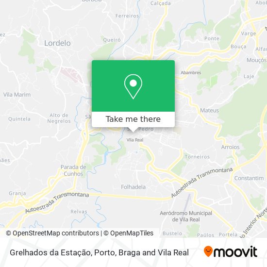 Grelhados da Estação map