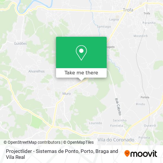 Projectlider - Sistemas de Ponto mapa