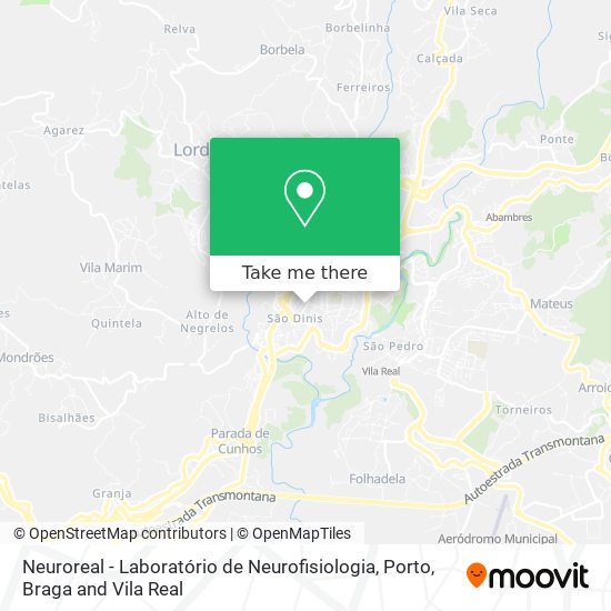 Neuroreal - Laboratório de Neurofisiologia map