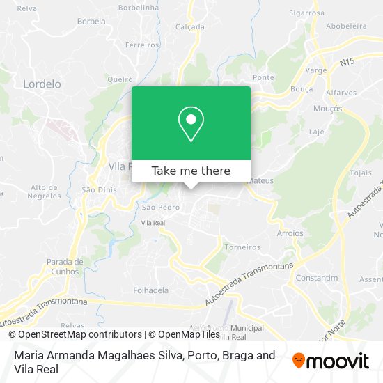 Maria Armanda Magalhaes Silva map