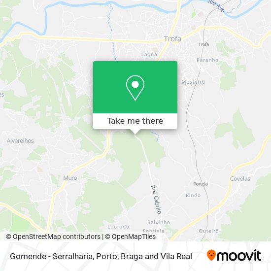 Gomende - Serralharia map