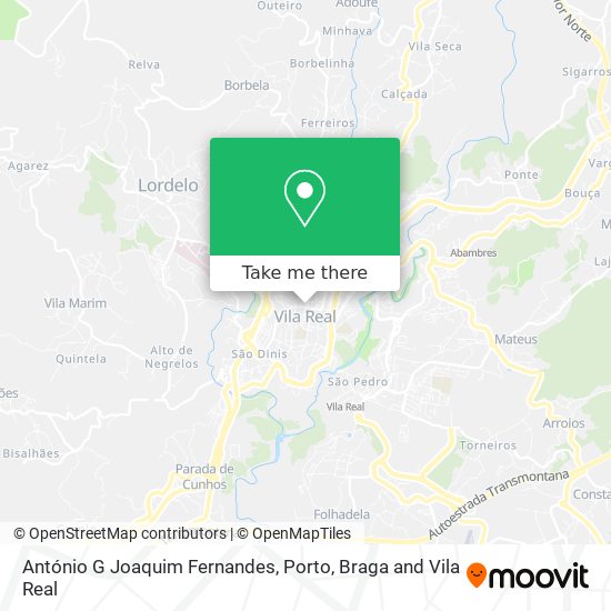 António G Joaquim Fernandes mapa