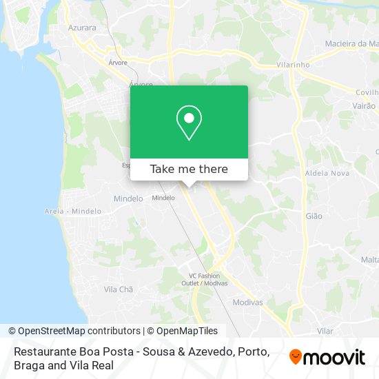 Restaurante Boa Posta - Sousa & Azevedo map