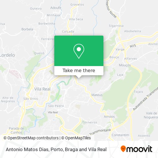 Antonio Matos Dias mapa