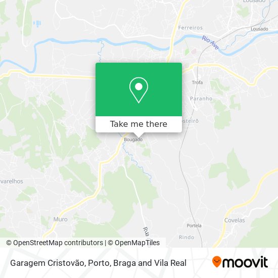 Garagem Cristovão map