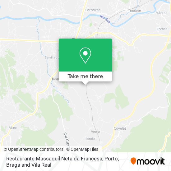 Restaurante Massaquil Neta da Francesa mapa