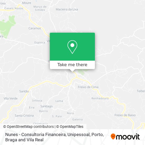 Nunes - Consultoria Financeira, Unipessoal mapa