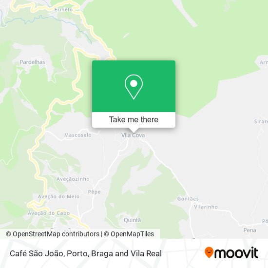 Café São João map