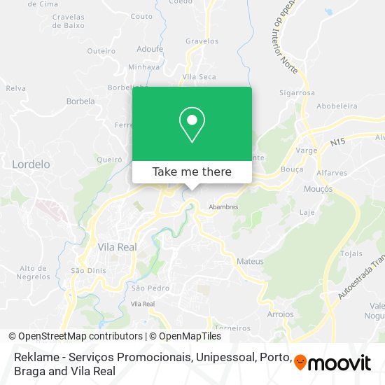 Reklame - Serviços Promocionais, Unipessoal map