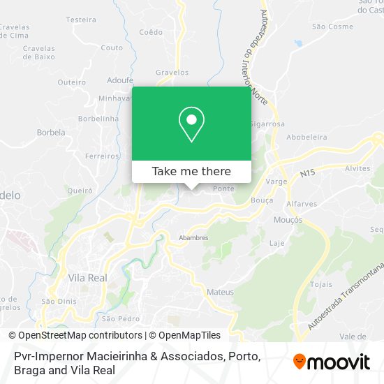 Pvr-Impernor Macieirinha & Associados map