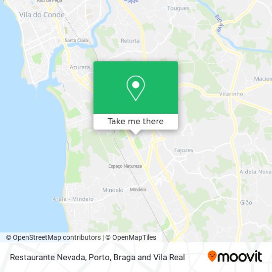 Restaurante Nevada map