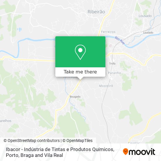 Ibacor - Indústria de Tintas e Produtos Químicos map