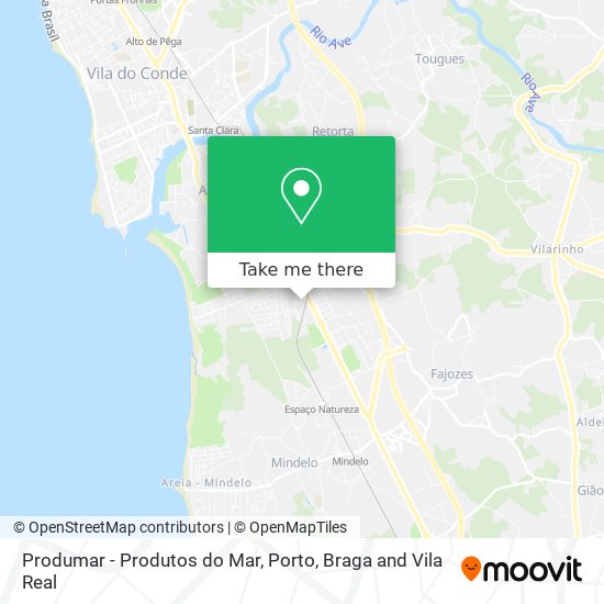 Produmar - Produtos do Mar map