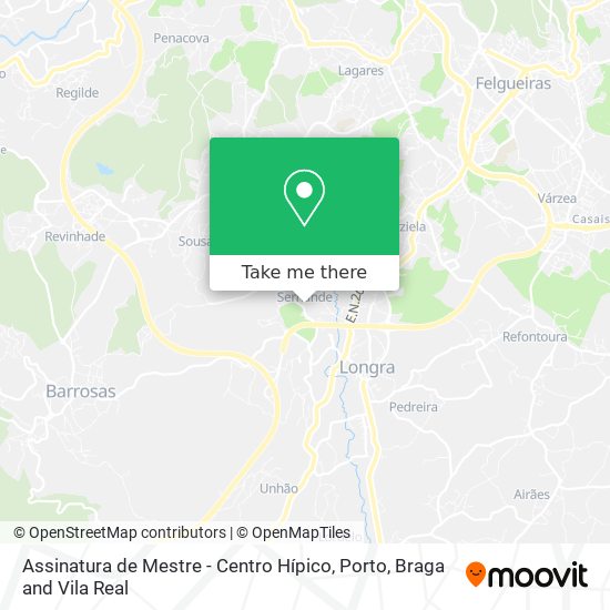 Assinatura de Mestre - Centro Hípico map