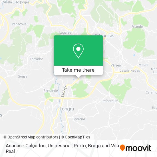 Ananas - Calçados, Unipessoal map