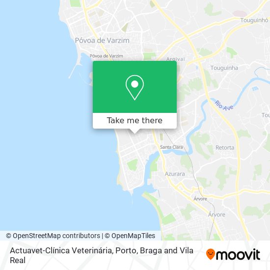 Actuavet-Clínica Veterinária map