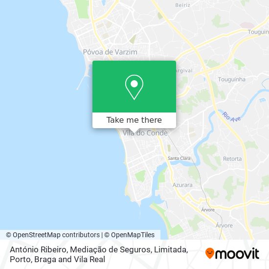 António Ribeiro, Mediação de Seguros, Limitada map