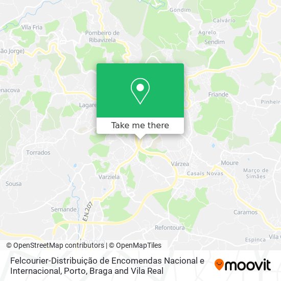 Felcourier-Distribuição de Encomendas Nacional e Internacional map