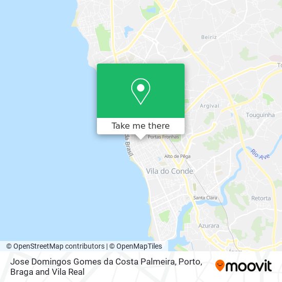 Jose Domingos Gomes da Costa Palmeira map