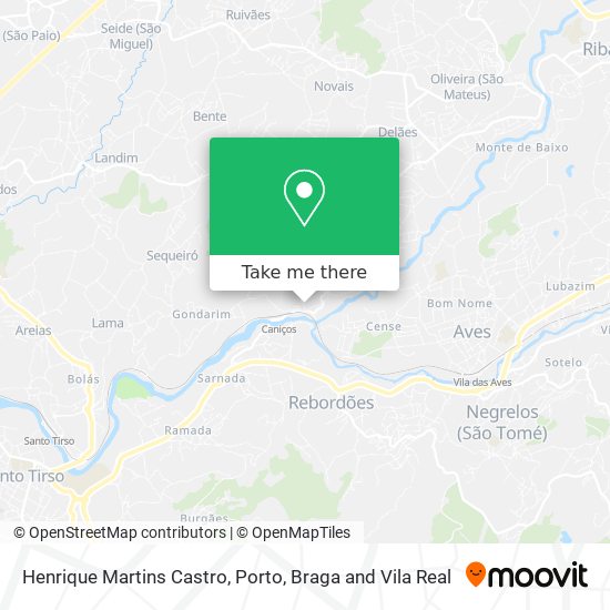 Henrique Martins Castro map