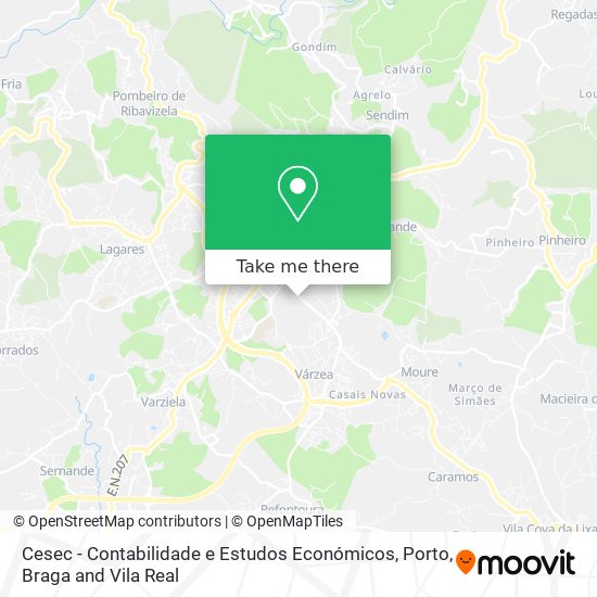 Cesec - Contabilidade e Estudos Económicos map