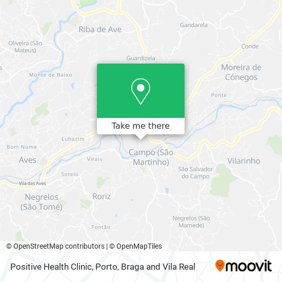 Positive Health Clinic map