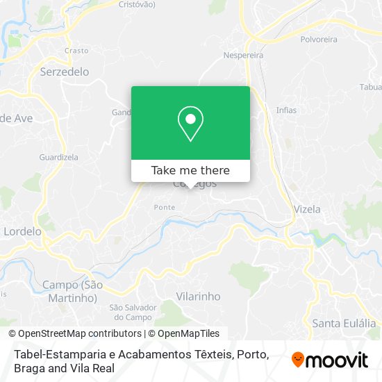 Tabel-Estamparia e Acabamentos Têxteis mapa