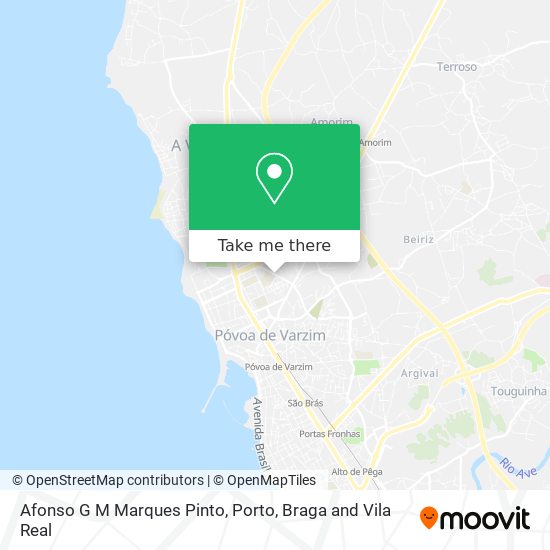 Afonso G M Marques Pinto map