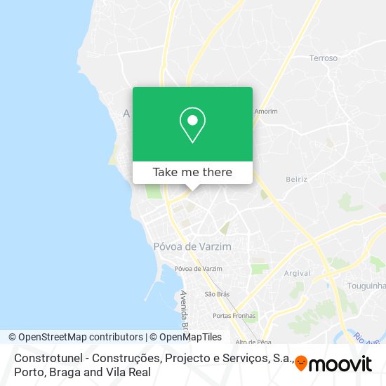 Constrotunel - Construções, Projecto e Serviços, S.a. map