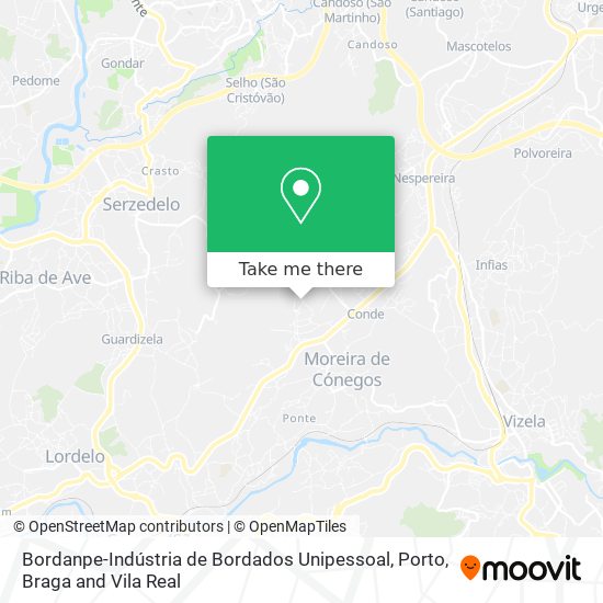 Bordanpe-Indústria de Bordados Unipessoal map