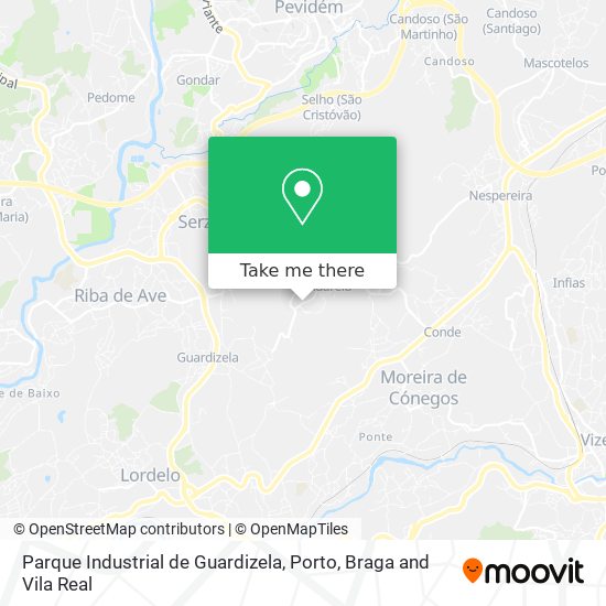 Parque Industrial de Guardizela map