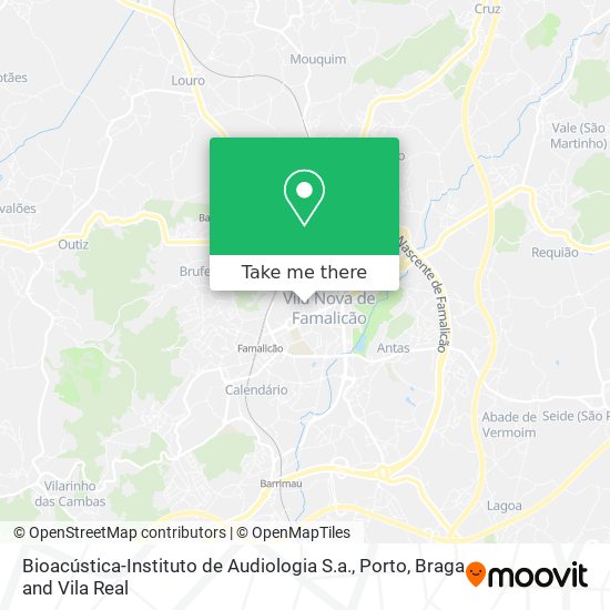 Bioacústica-Instituto de Audiologia S.a. map