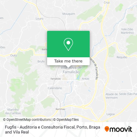 Fugfis - Auditoria e Consultoria Fiscal mapa